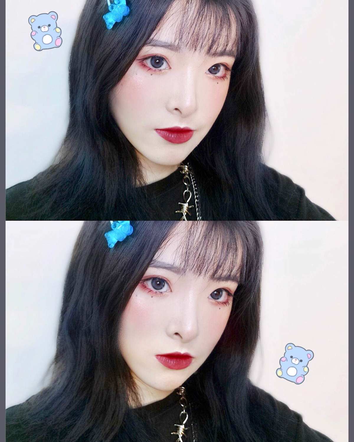 丧甜丧甜的微醺少女妆🍬做你的小熊软糖🐻 ————————