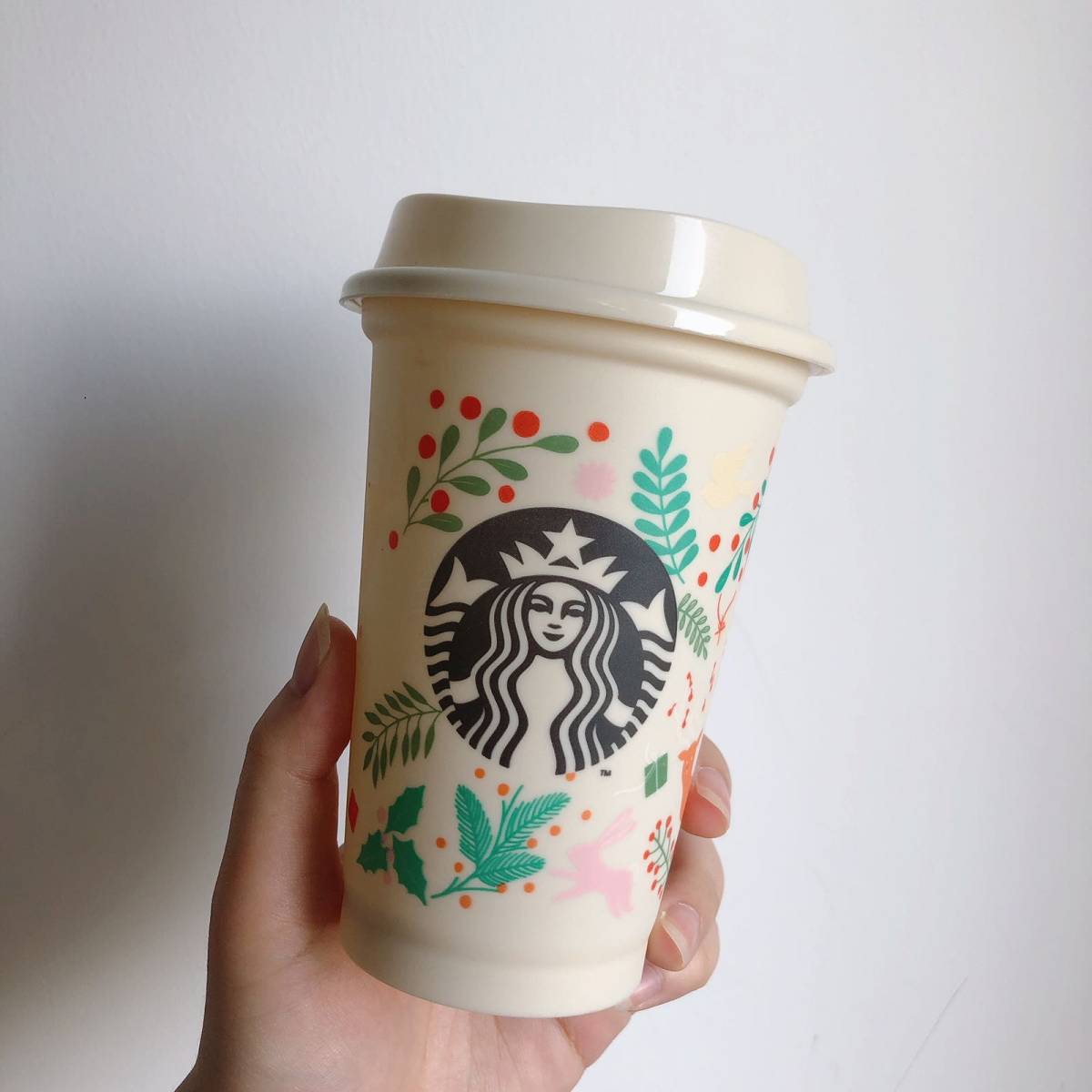 可爱的印尼星巴克塑料杯