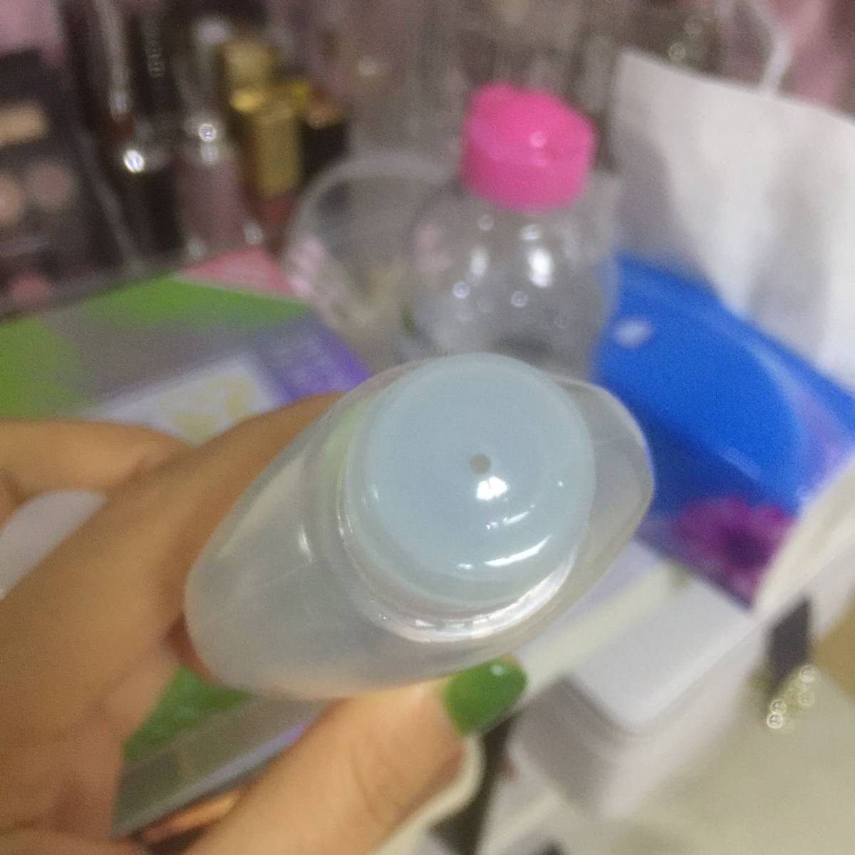 #空瓶记#美宝莲眼唇卸妆油  水油分离质地 一定是我从小化妆