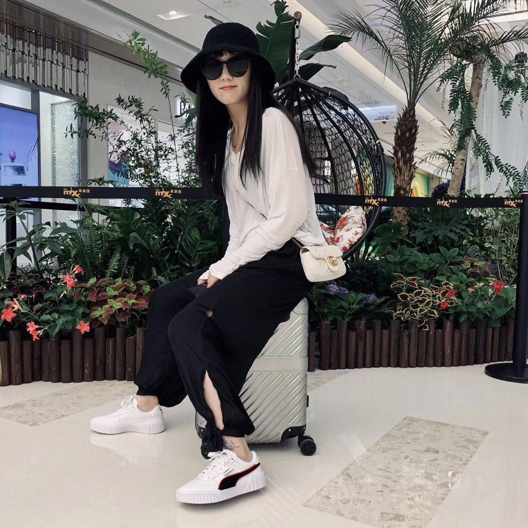 彪马PUMA Cali Chenille 女子休闲运动鞋板鞋