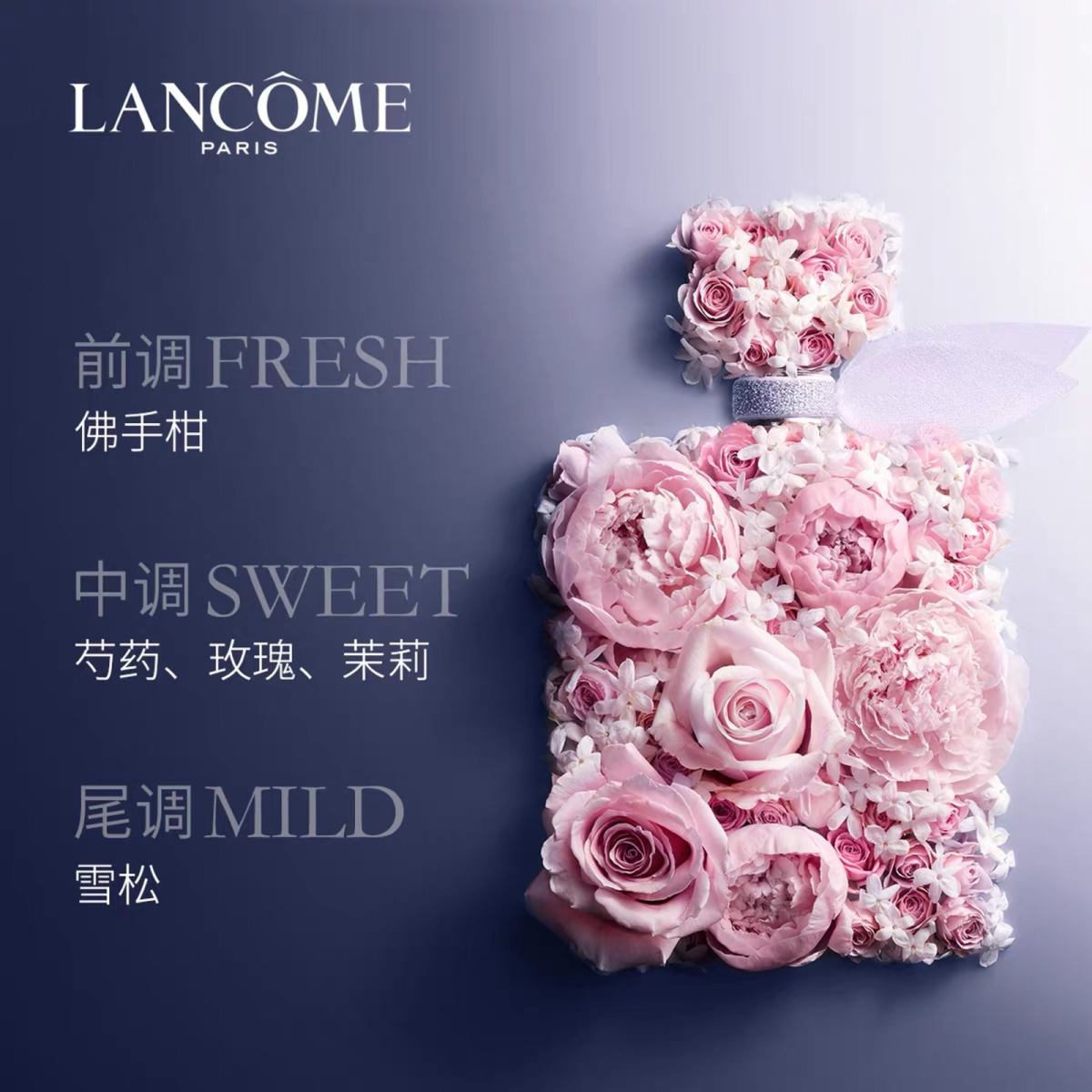 🍑 今日兰蔻美丽人生香水～💗 💗果香味～甜而不腻～💗