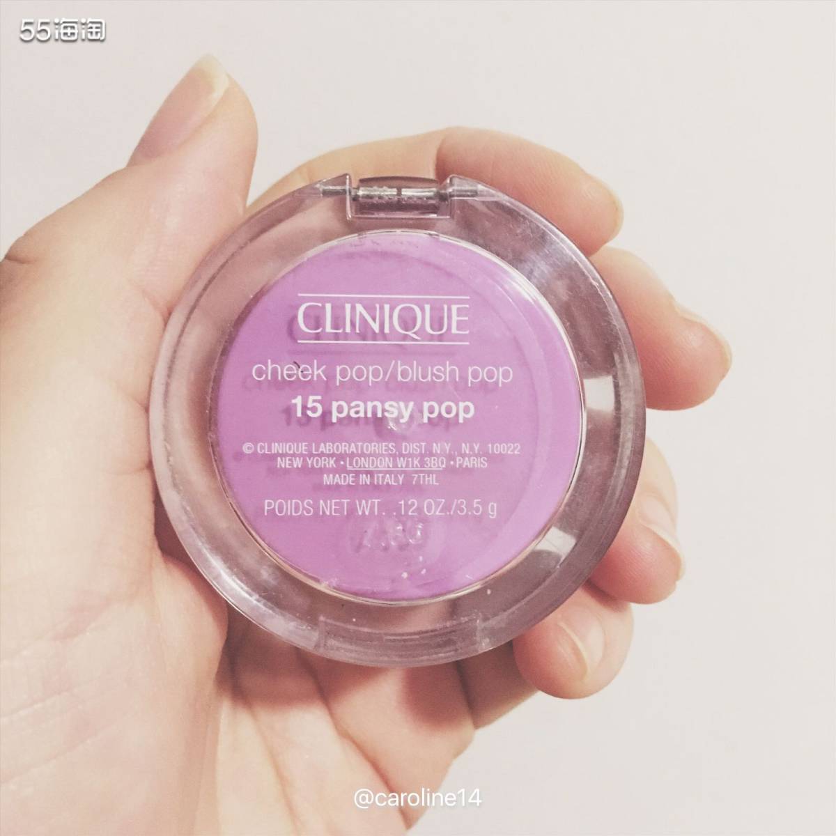 六月#21天打卡挑战 Day19💜倩碧腮红 色号15 Pa