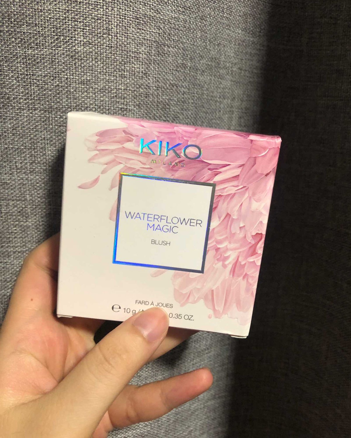 💎💎💎Kiko夏季限定莲花渐变腮红01奶油杏橘色 这个