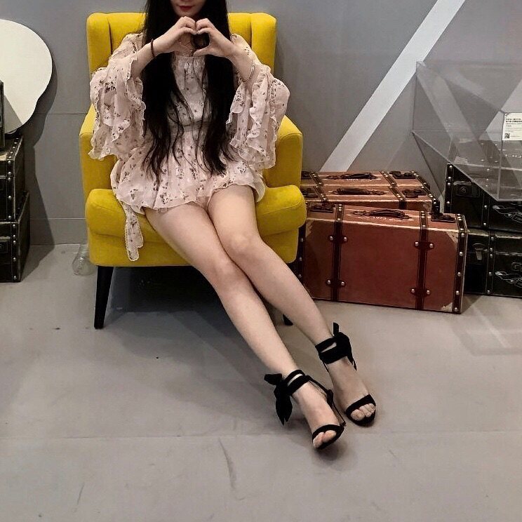 7月打卡挑战_No_1💥百搭高跟鞋之小CK蝴蝶结绑带鞋 7