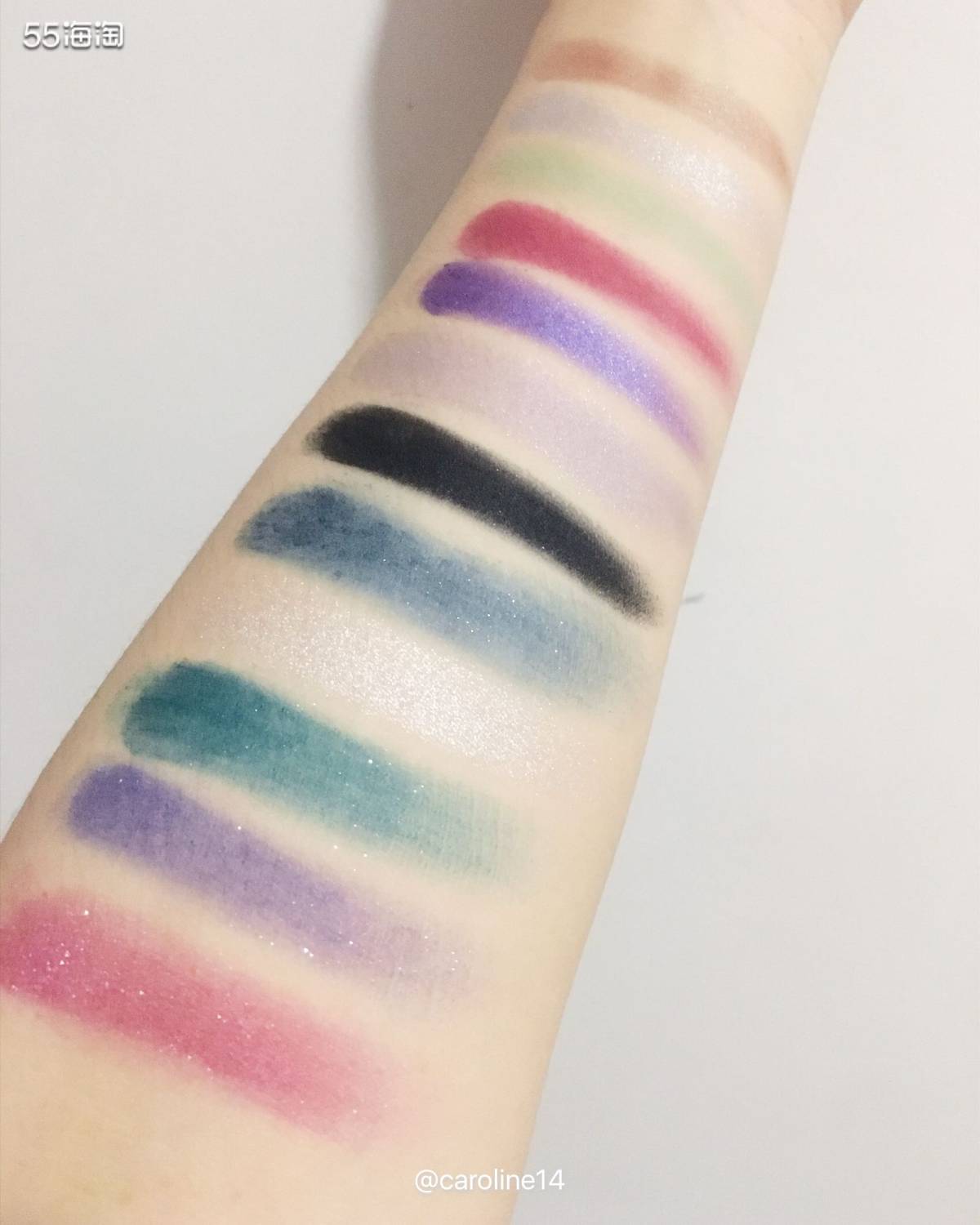 七月#21天打卡挑战 Day1🖤Sleek十二色眼影盘44