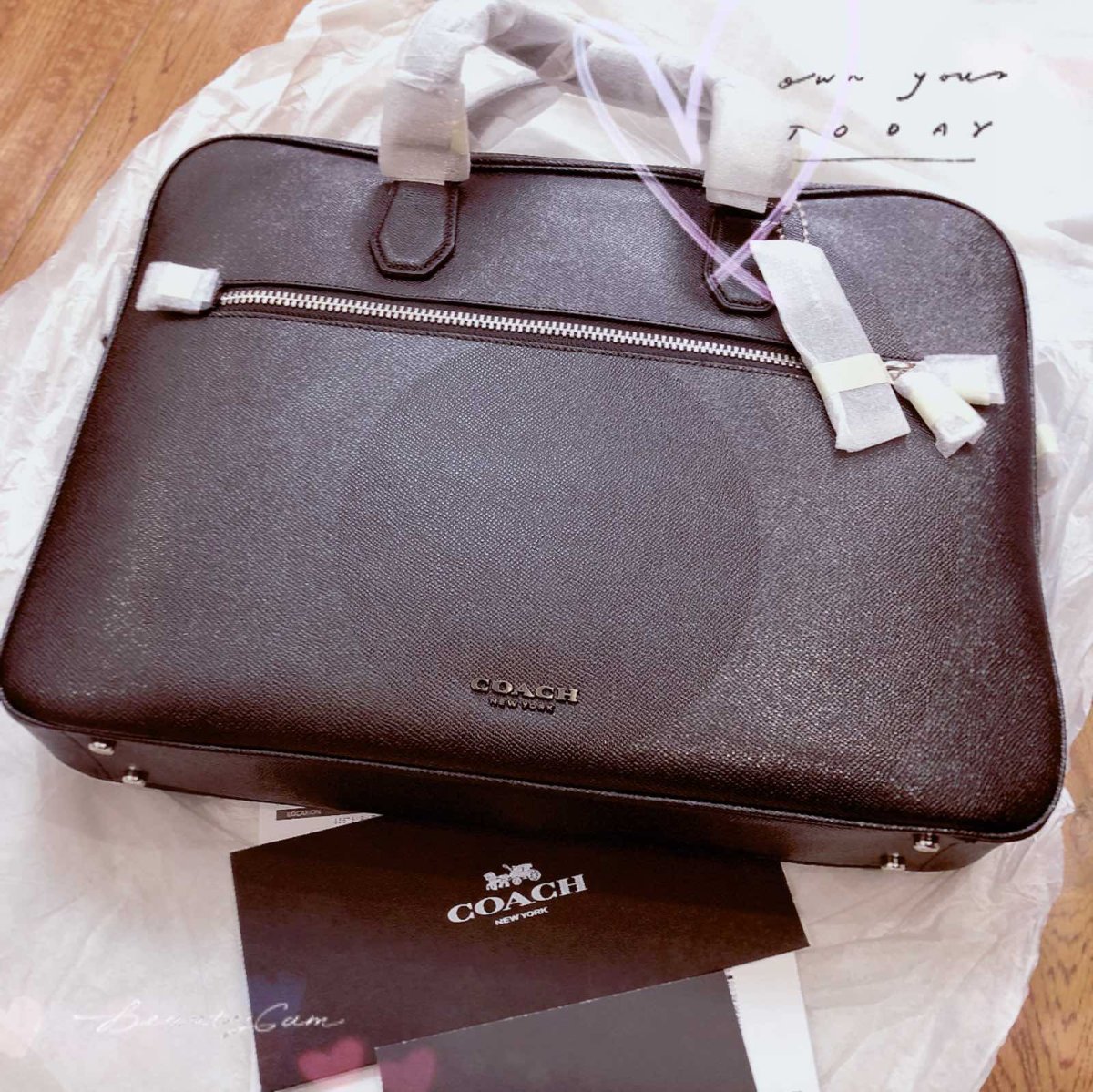 七月打卡 DAY 9 🌹  今天晒COACH男士**包，官