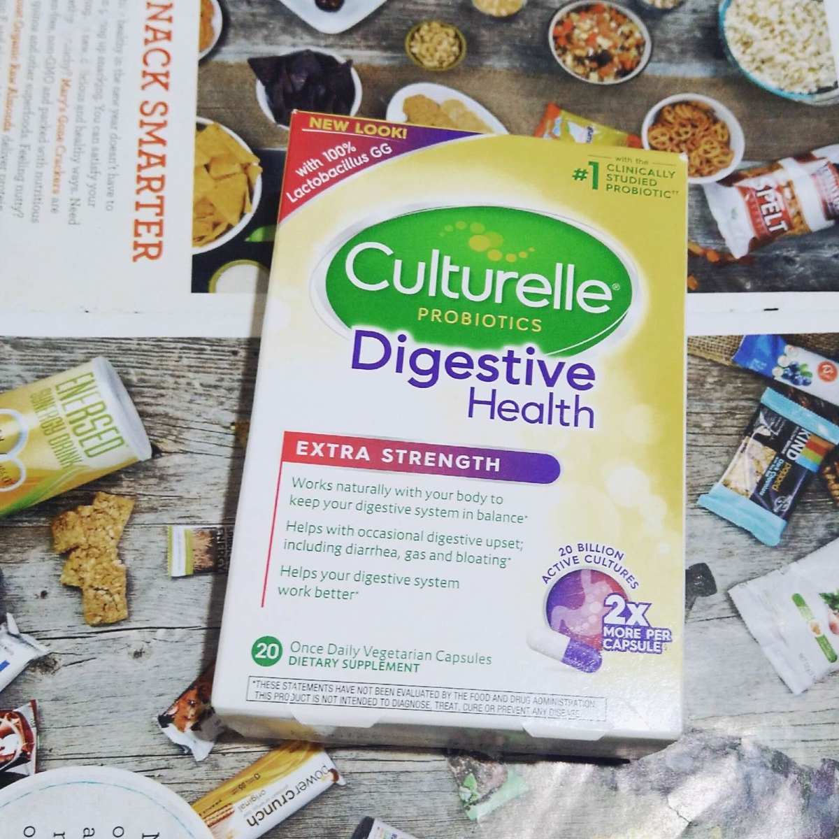 七月打卡NO.10  Culturelle康萃乐成人双效益生