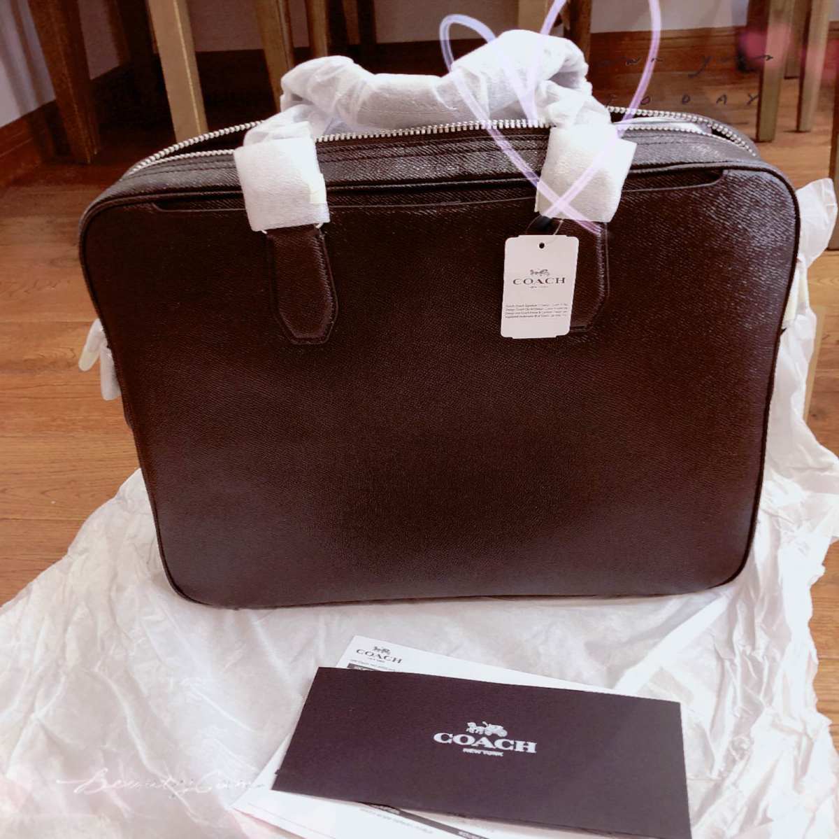 七月打卡 DAY 9 🌹  今天晒COACH男士**包，官