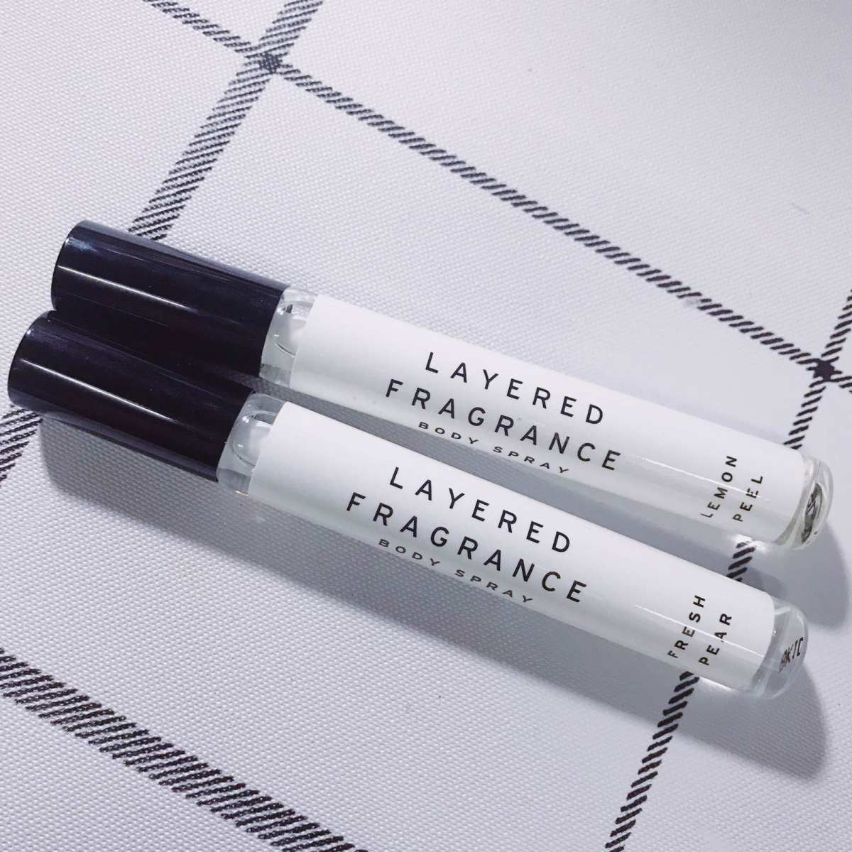 日系小众 layered Fragrance 试管香水   