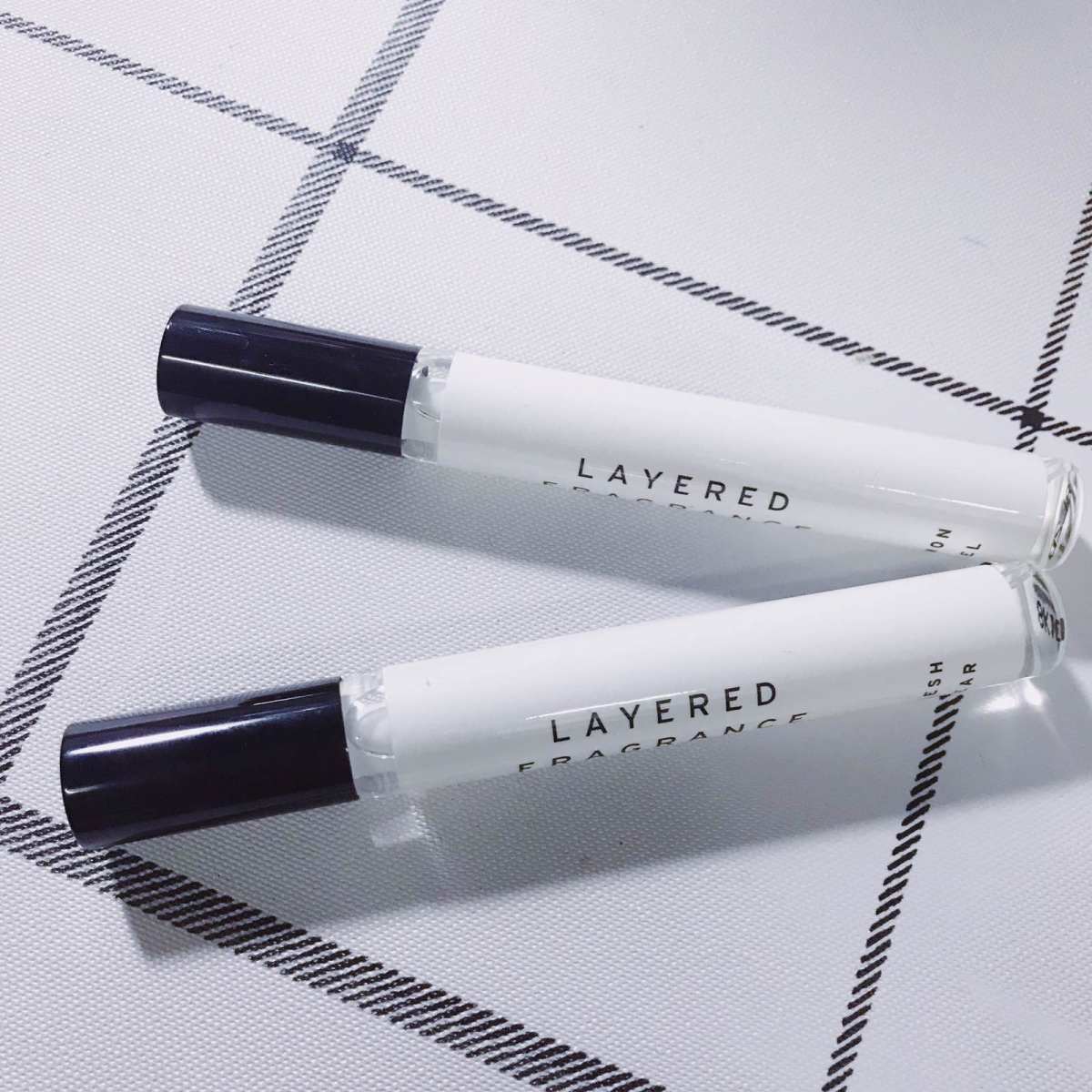 日系小众 layered Fragrance 试管香水   