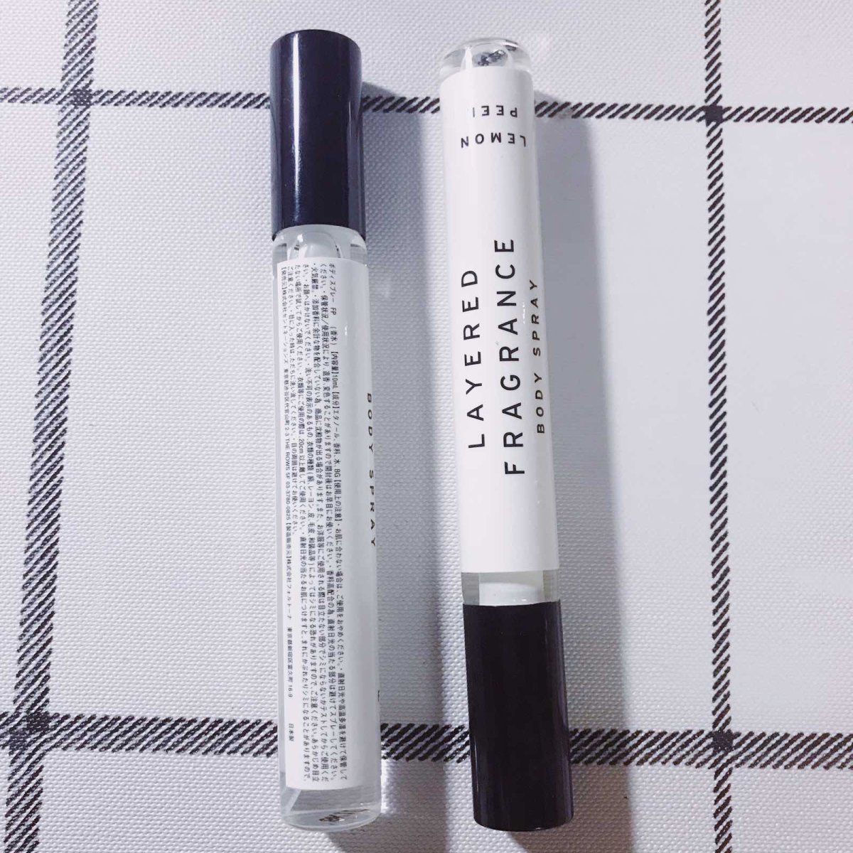 日系小众 layered Fragrance 试管香水   