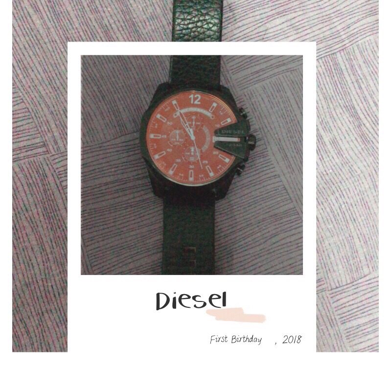 7🈷️🍓   Diesel手表  送男友的第一份生日礼物