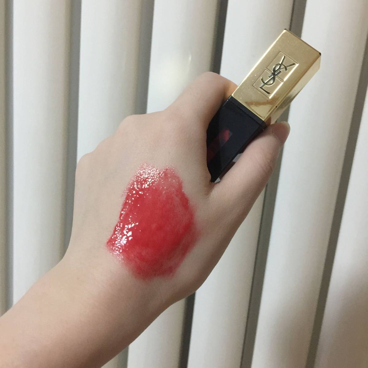 我用完了一支口红💄💄💄 ——YSL缎光镜面唇釉12🍉
