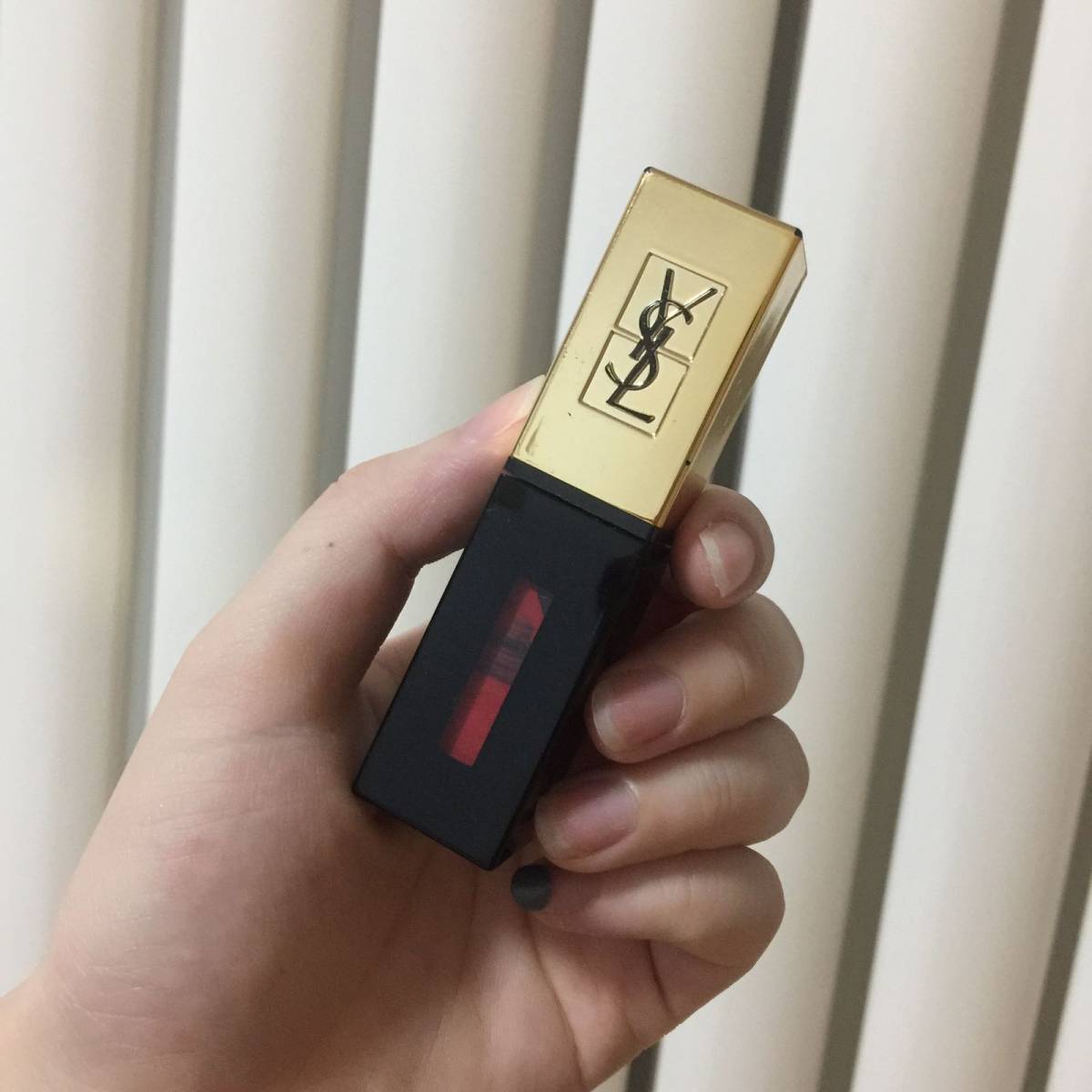 我用完了一支口红💄💄💄 ——YSL缎光镜面唇釉12🍉