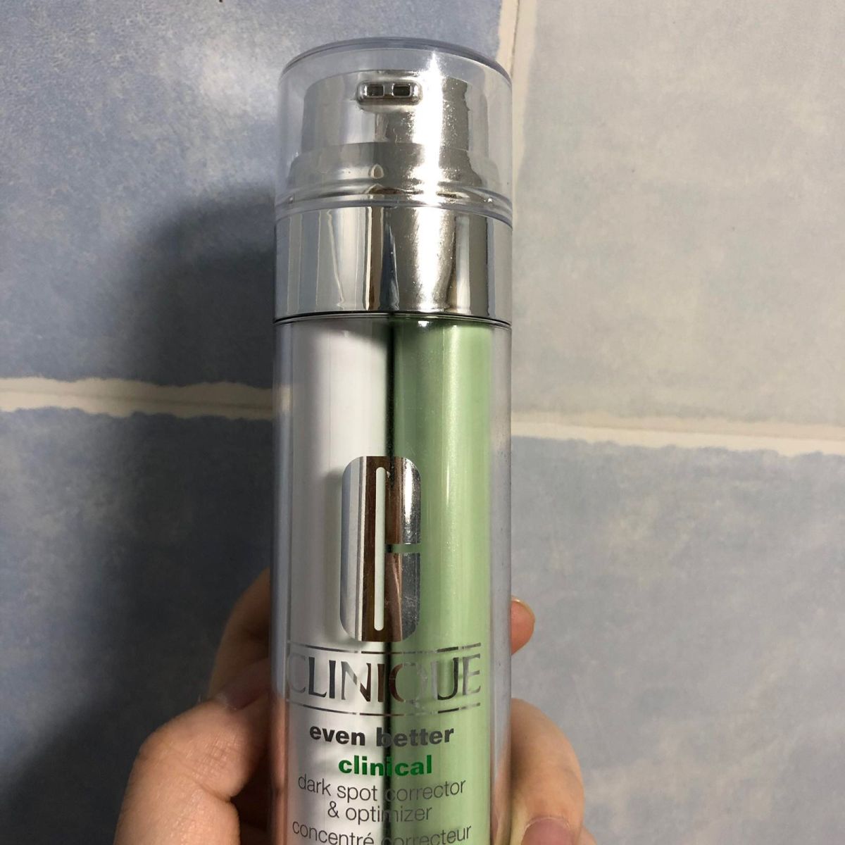 Day1  倩碧双管淡华 本人夏天混油皮偏油  冬天混油皮偏