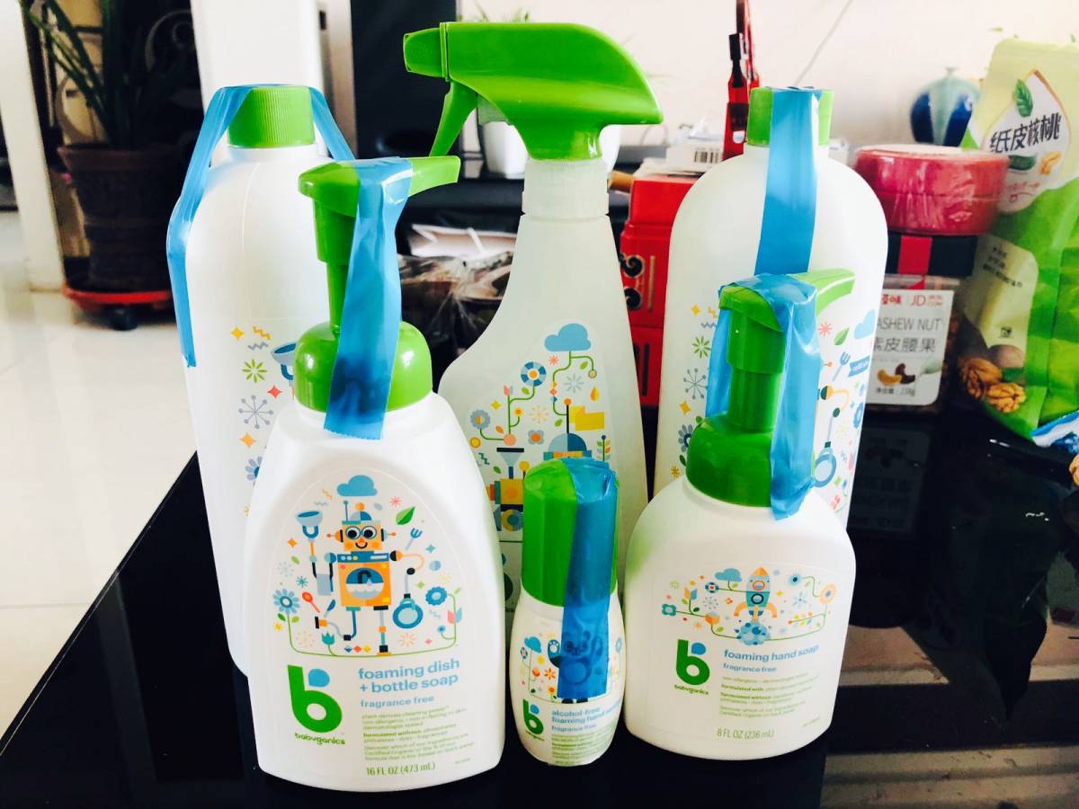 七月打卡挑战七：BabyGanics 甘尼克宝贝清洁系列用品