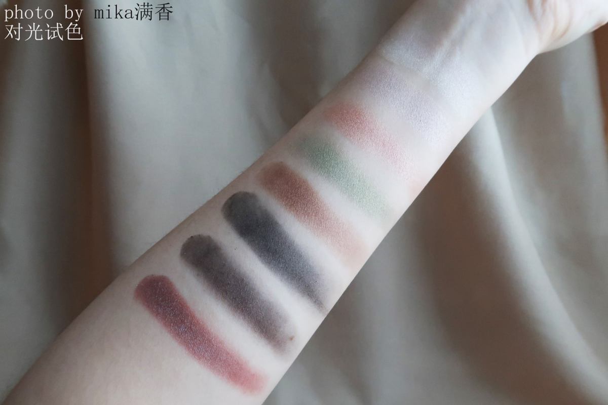 wnw八色眼影盘💖💖💖 色号：738 最近流行牛油果色