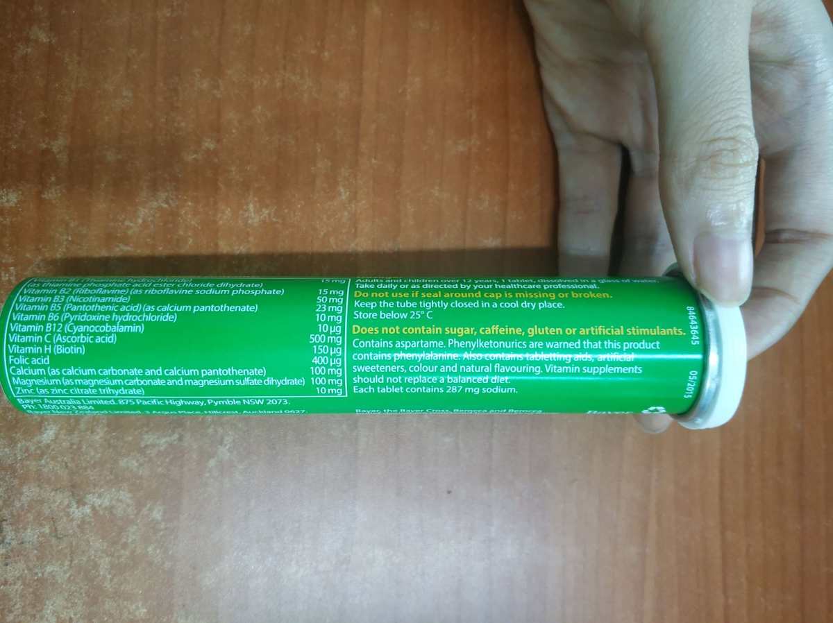 ☀7月打卡☀10～宝力加浆果味泡腾片  Berocca宝力加