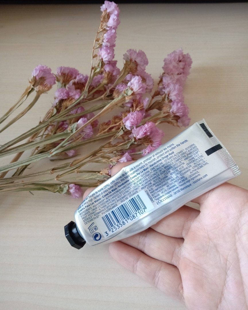 NO.5 🌈欧舒丹乳木果护手霜。来自法国，30ml，这款护