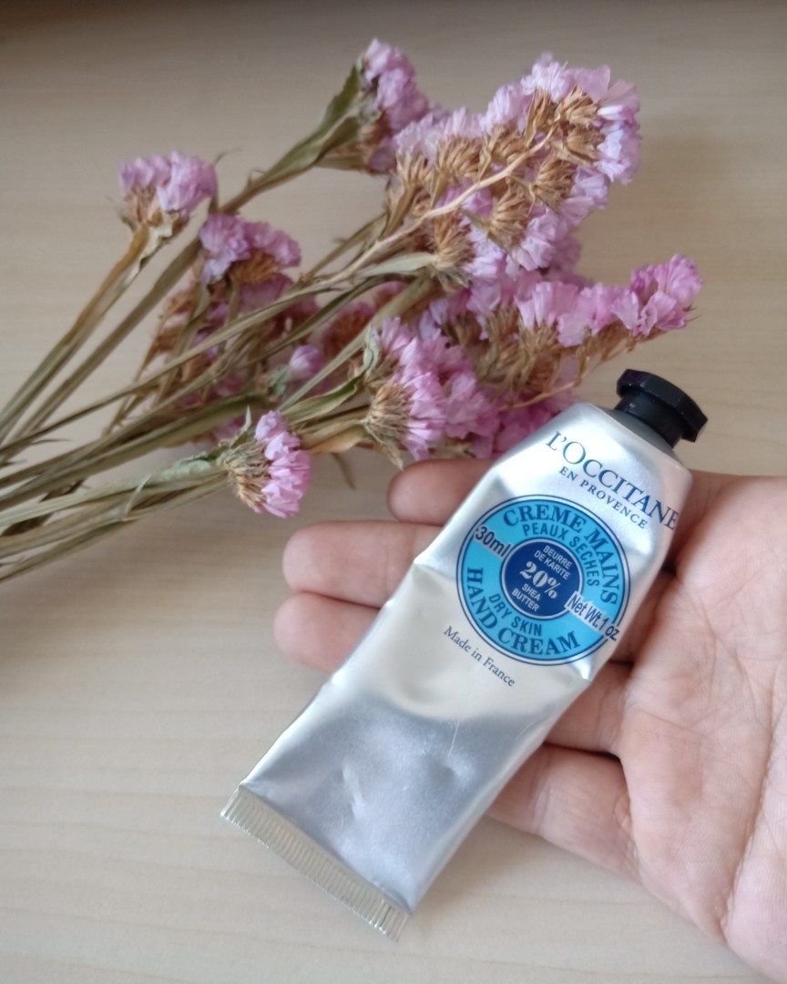 NO.5 🌈欧舒丹乳木果护手霜。来自法国，30ml，这款护