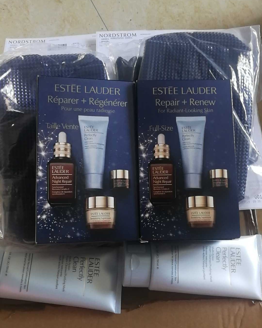 雅诗兰黛小棕瓶四件套50ml可拆