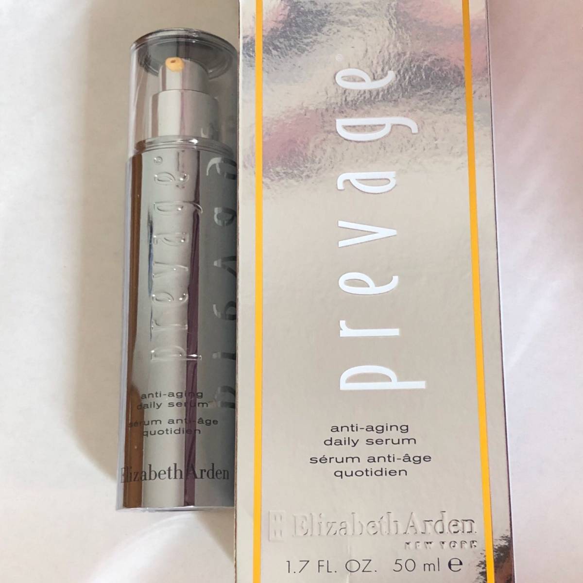 伊丽莎白雅顿橘灿铂粹御肤精华液50ml  购买地点：美国官网