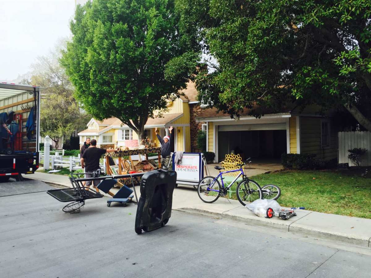 翻翻照片发现了之前在环球影城拍的绝望主妇紫藤街 陪伴了我整个