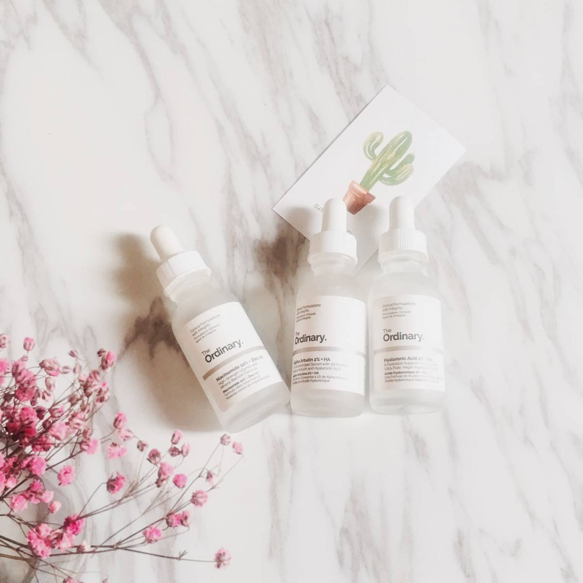 八月打卡 开启🔛成分之门的the ordinary 陆续空