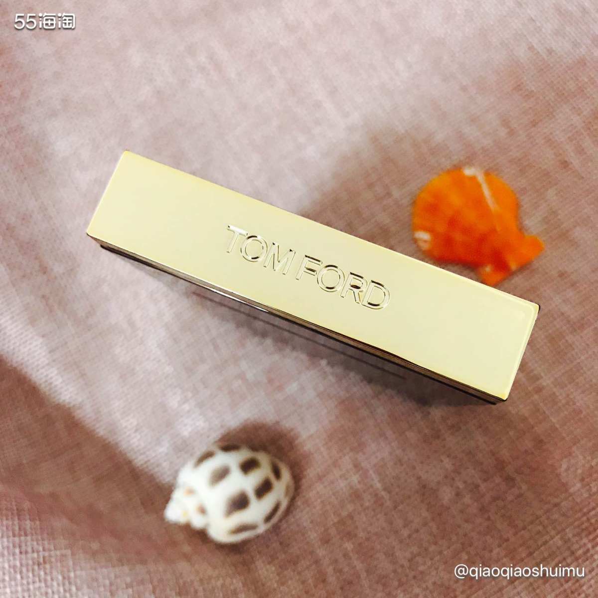 这盘21号色last dance的Tom ford四色眼影盘