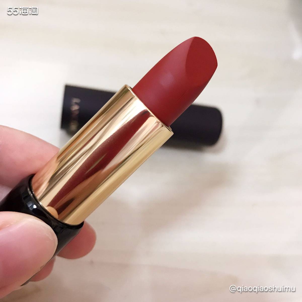 普天同庆可喜可贺我终于拥有了大名鼎鼎盛极一时的lancome196口红