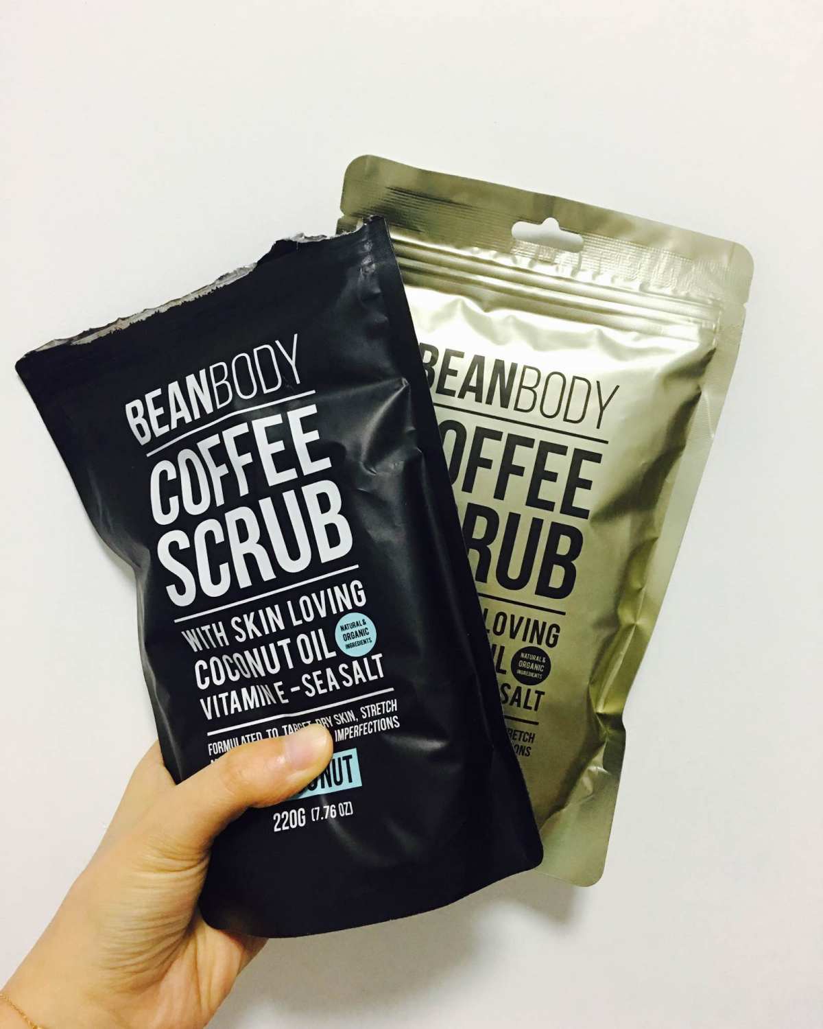 今日分享 澳洲beanbody椰子🥥咖啡豆身体磨砂膏  美