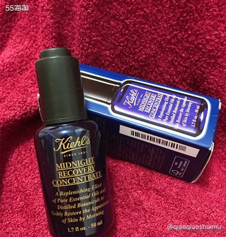 这瓶科颜氏蓝精灵精华是50ml版本，沉甸甸的一大瓶，真得可以