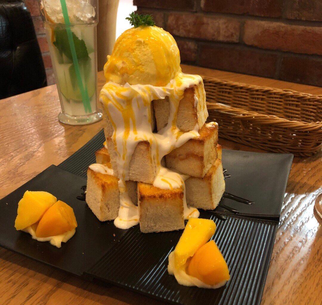 八月晒单也疯狂之🌵薄荷餐厅 🍇和小伙伴西单逛街时碰到的餐