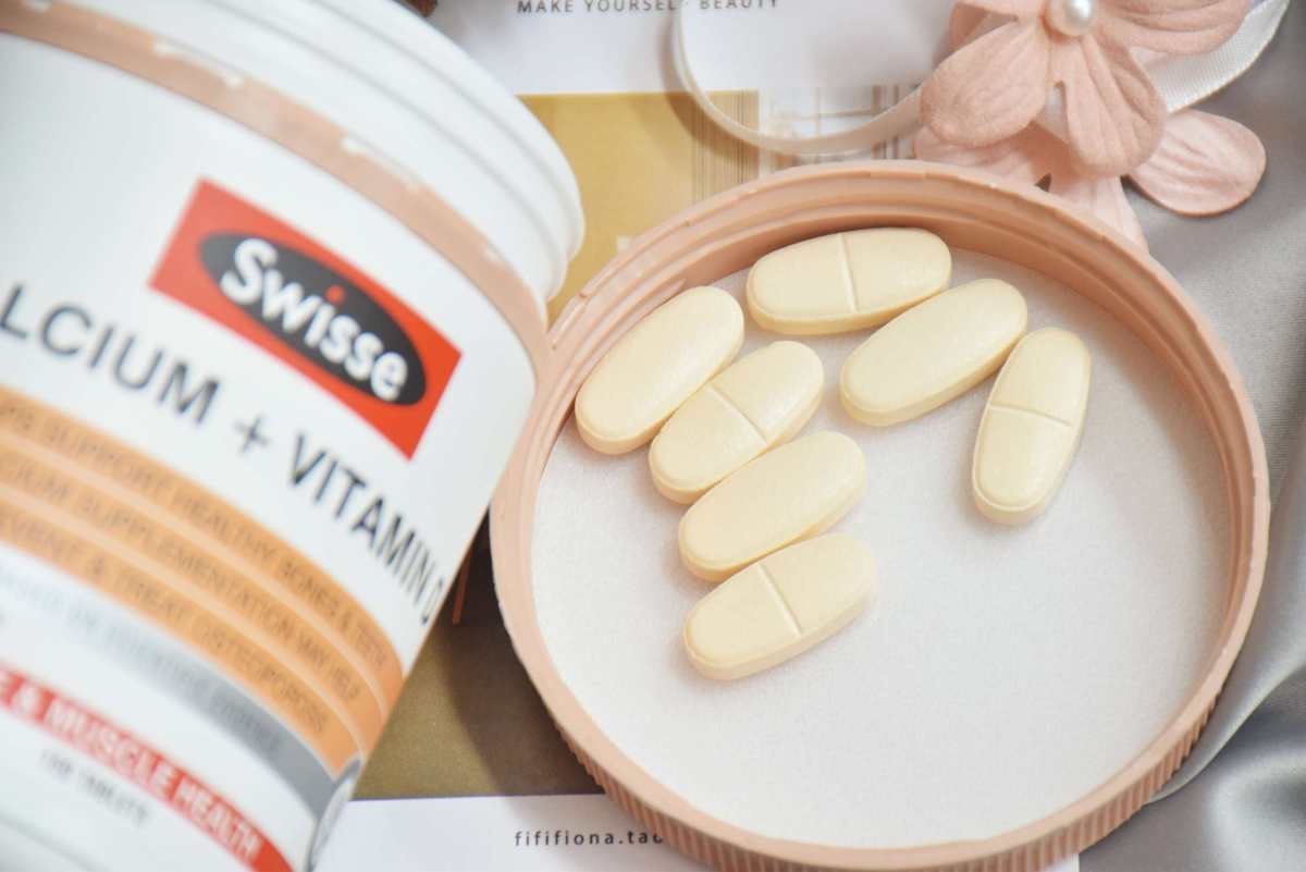 8月晒单之swisse，钙＋维生素D 🌸吃个都是爱你的形状