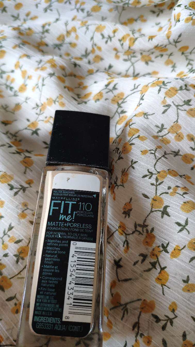 💕平价粉底液——fit me粉底液110      ✅ 开