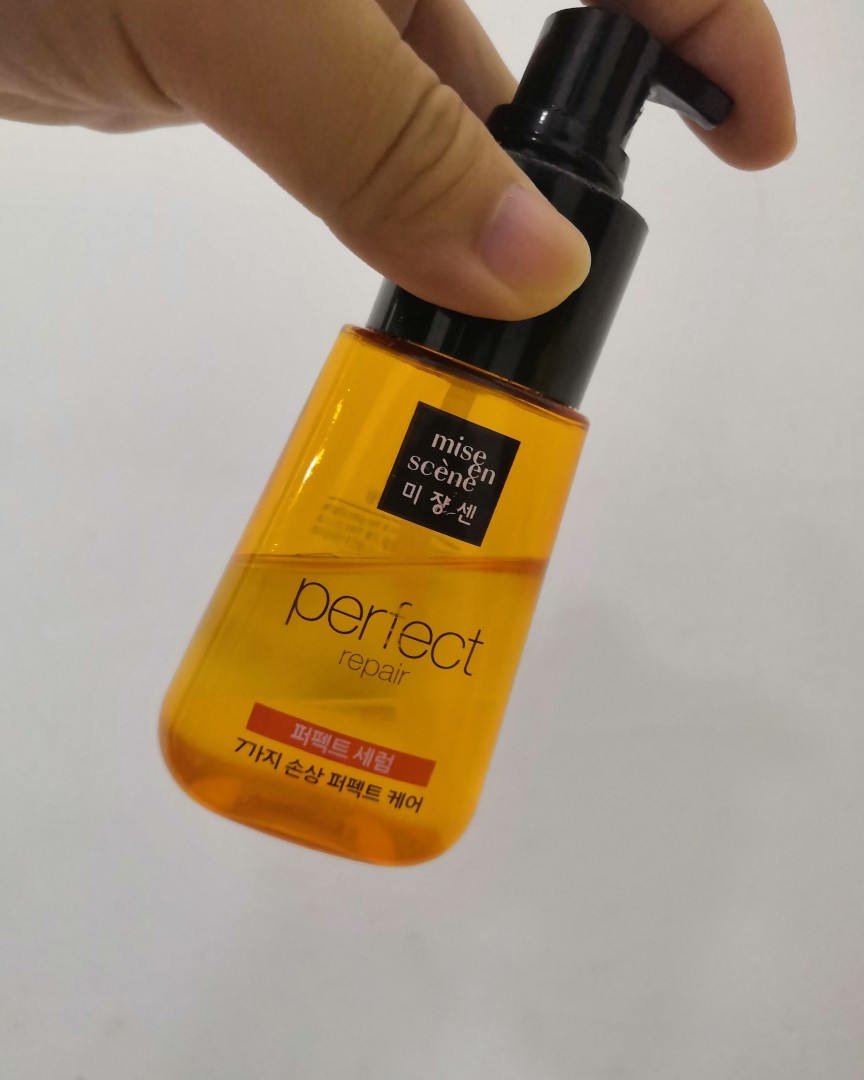 爱茉莉护发精油 粉墨代言滴护发精油诶 买来试试  像图片一样