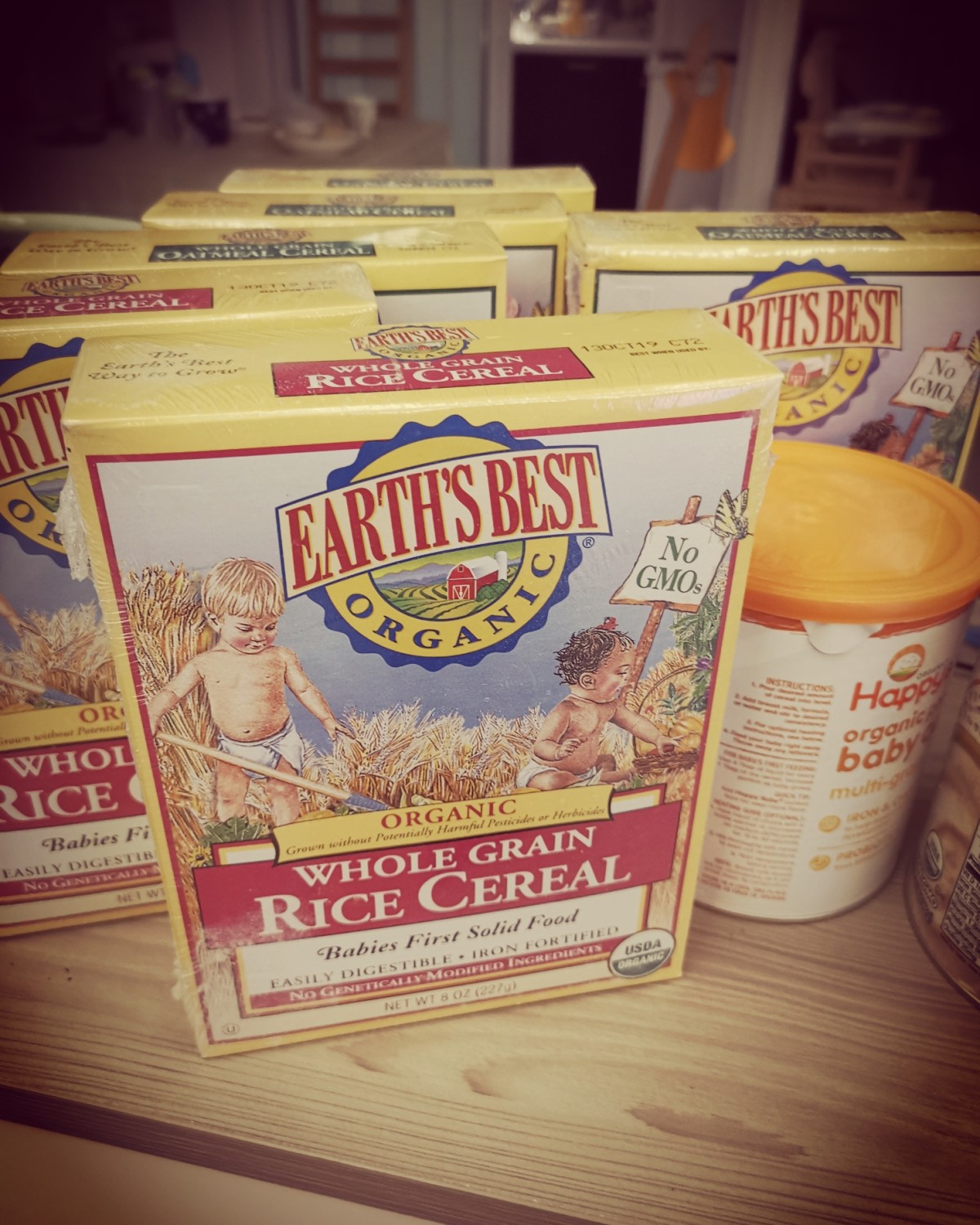 earth best地球最好米粉 宝宝的第一口辅食，粉质很细