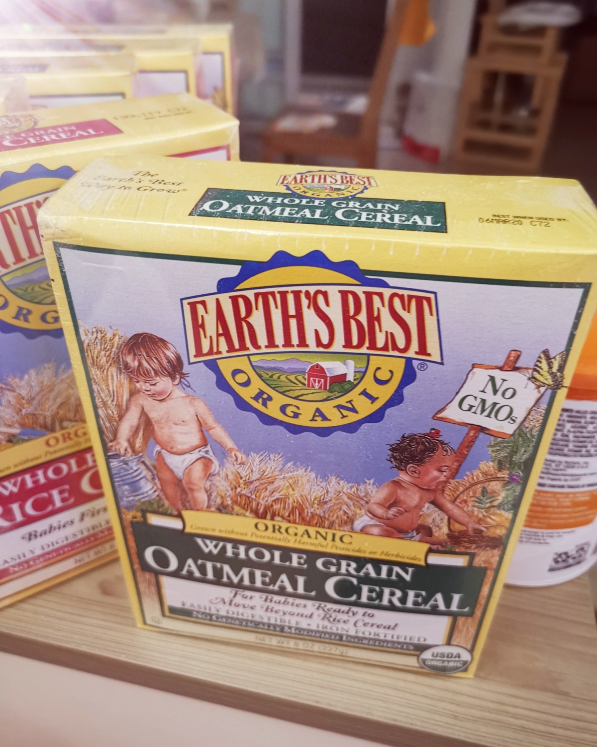 earth best地球最好米粉 宝宝的第一口辅食，粉质很细