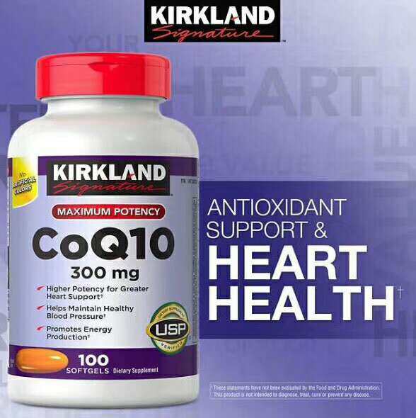 晒单啦~ kirkland 柯克兰辅酶CoQ10 300mg