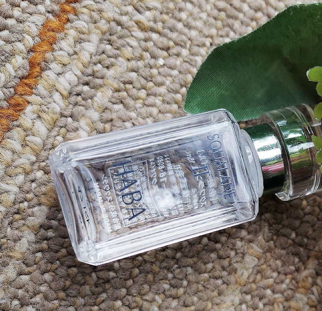 haba角鲨烷精纯护肤油二代15ml 这款护肤油是被朋友安利来的,透明的