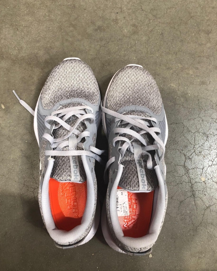 Reebok 锐步 女士透气舒适轻质网面休闲运动鞋 轻质网布