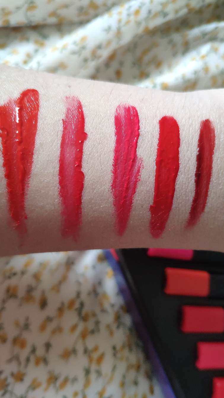 🌟黛佳贪心唇釉唇彩唇蜜8支彩妆套装液体口红多色一盒装小样试