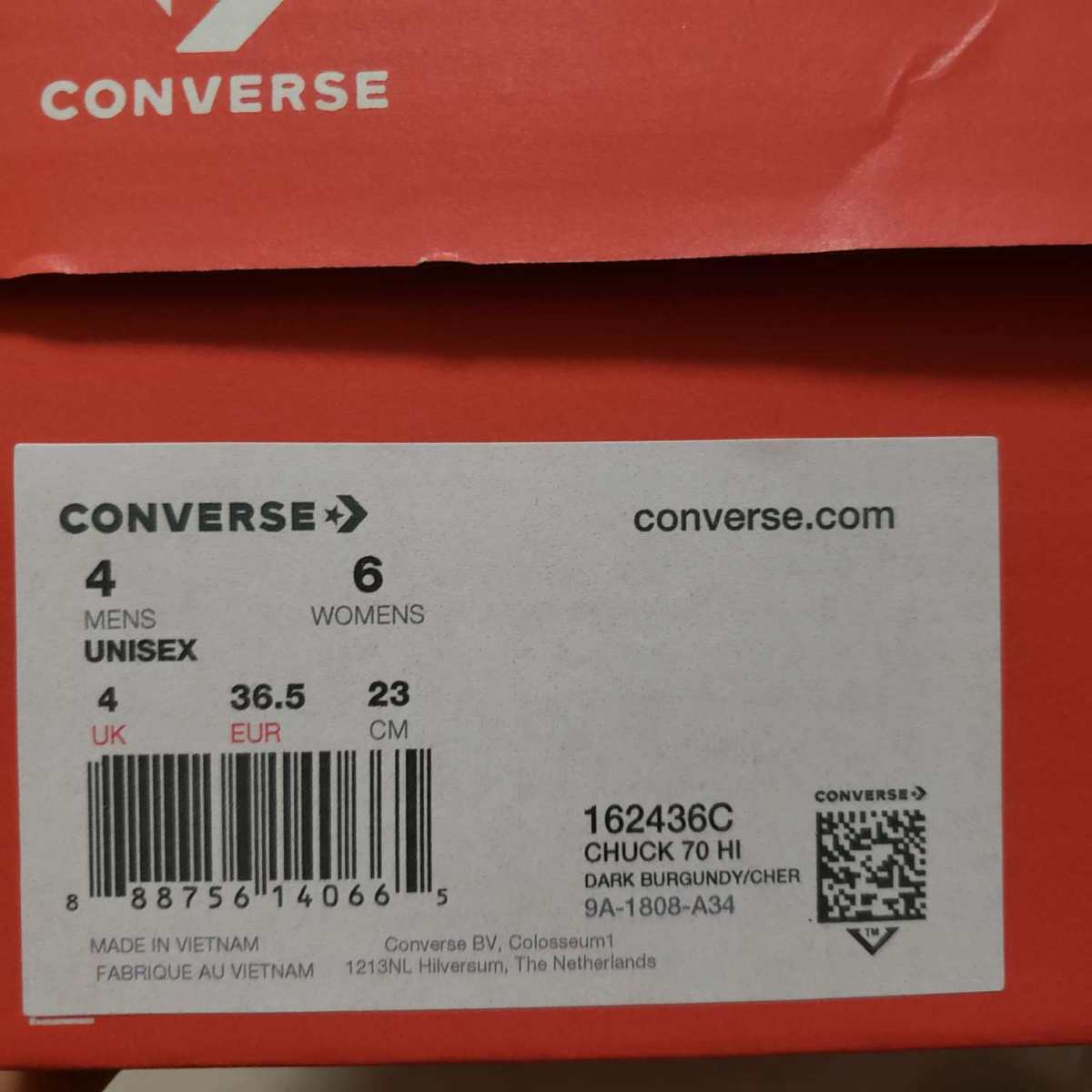 《买鞋尺码参考☞Converse Chuck Taylor 
