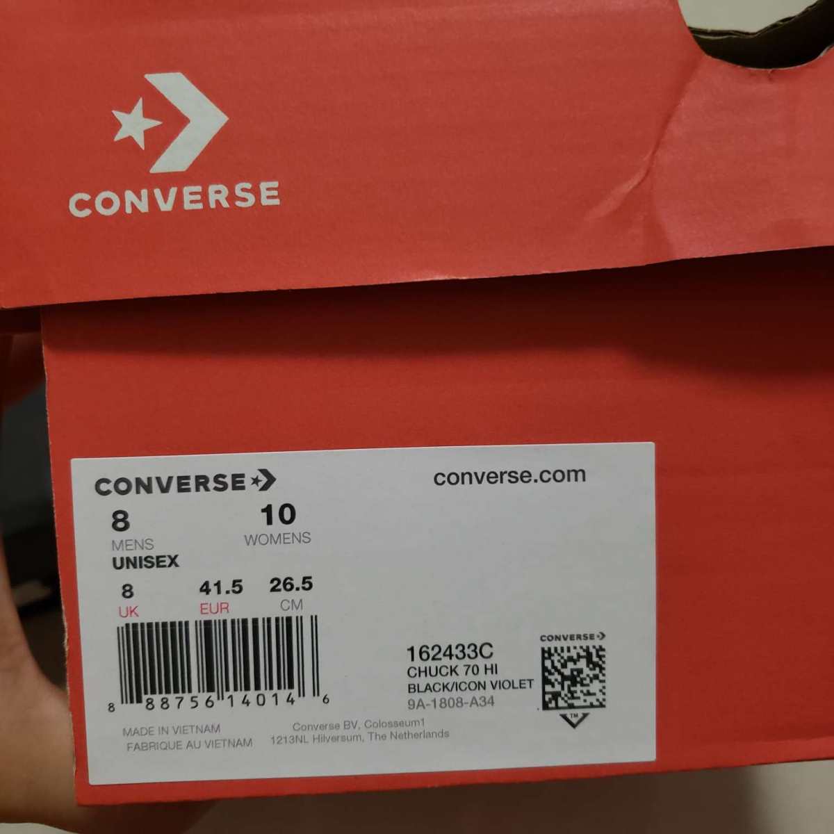 《买鞋尺码参考☞Converse Chuck Taylor 