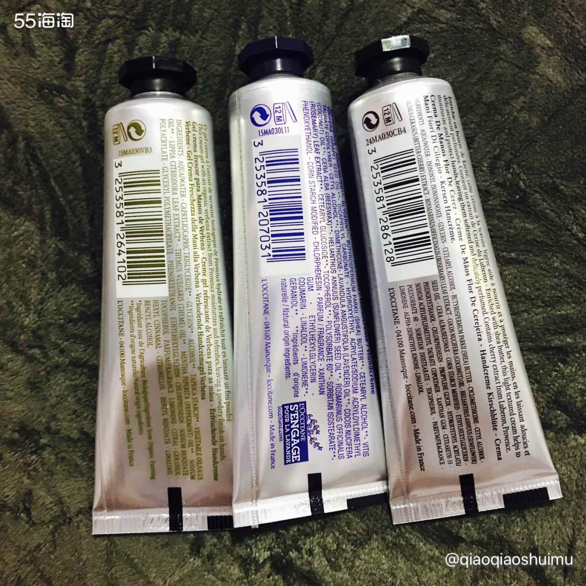 秋天来啦，护手霜要用起来啦😜😜 去年买了好多护手霜，除了