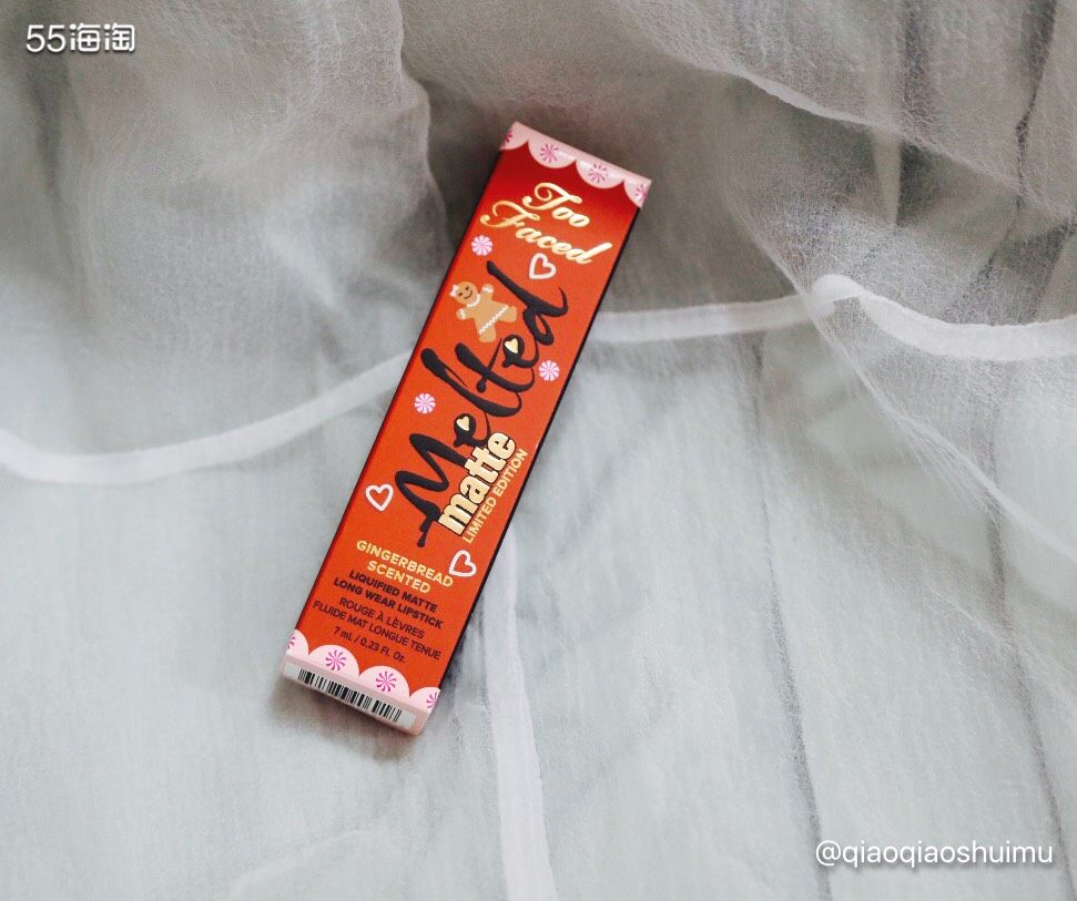 晒晒可爱的姜饼人🎃 说真的，以前没用过too faced的