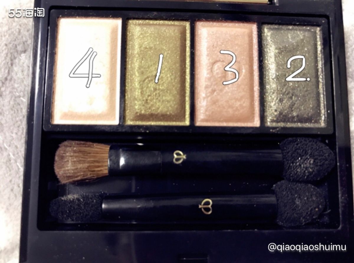 🍃绿草桔子妆🍊 起这个名字主要是因为颜色 绿色系的眼影 