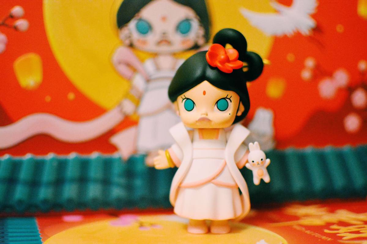 🎑中秋月圆时🎑 这款MOLLY嫦娥是美心月饼和POPMA