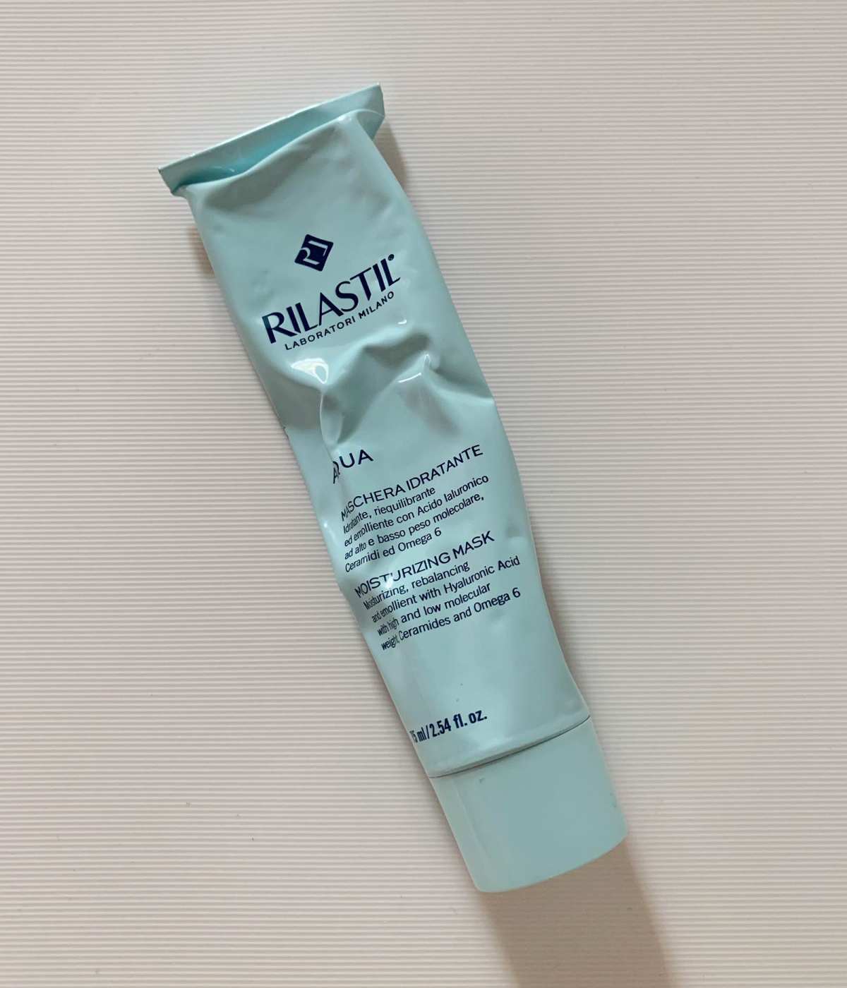 😎 Rilastil俪纳斯水芙蓉补水面膜  第二只用了一小