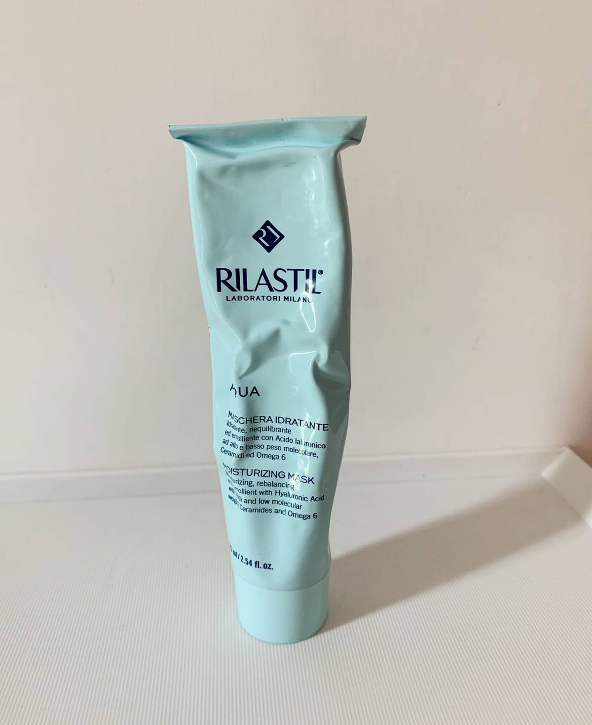 😎 Rilastil俪纳斯水芙蓉补水面膜  第二只用了一小